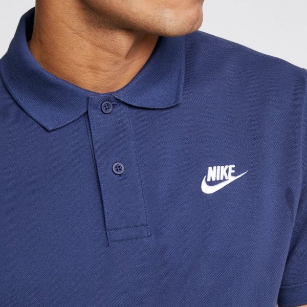 Nike polo polówka koszulka męska niebieska CJ4457-410