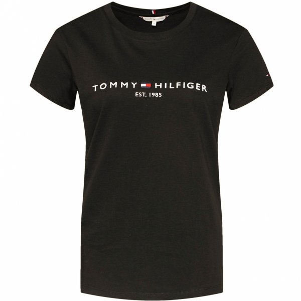 Tommy Hilfiger t-shirt koszulka damska bluzka czarna  WW0WW28681