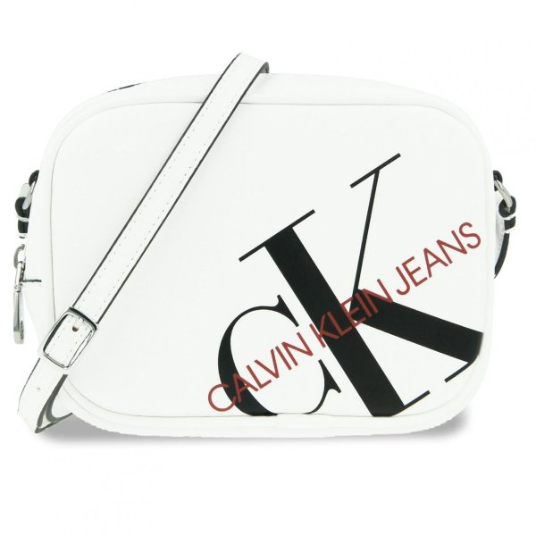 Calvin Klein torebka Camera Bag listonoszka biała K60K606854 YAF