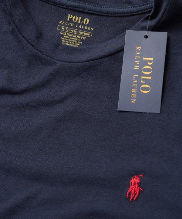 Polo Ralph Lauren koszulka t-shirt męski granatowy 710811284003