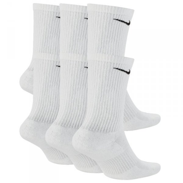 Nike skarpety białe wysokie 6sztuk męskie SX6897-100