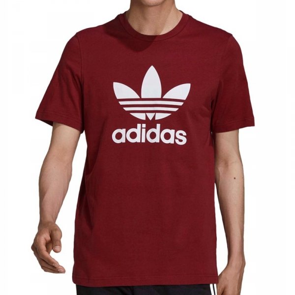 Adidas Originals bordowa koszulka t-shirt męski DT4403