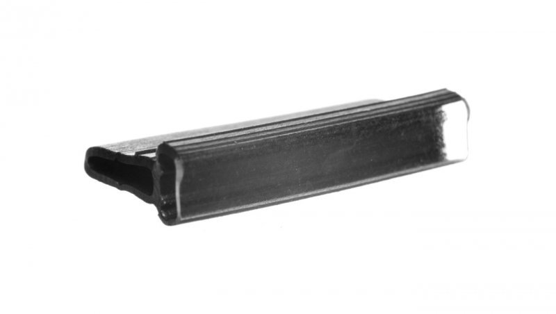 Tulejki oznacznikowe długość 24mm czarne do żył 0,5-4mm2 211-123