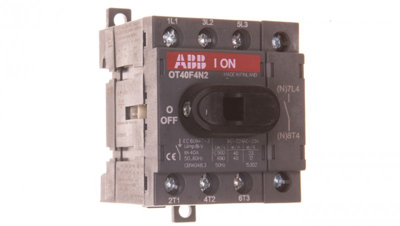 Rozłącznik izolacyjny 4P 40A bez napędu OT40F4N2 1SCA104932R1001