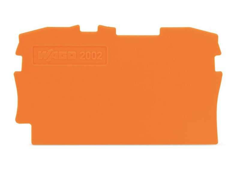 ścianka końcowa/wewnętrzna grubość 0,8 mm, pomarań