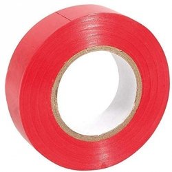 Tape zabezpieczający Select 1.9 cm czerwony czerwony one size