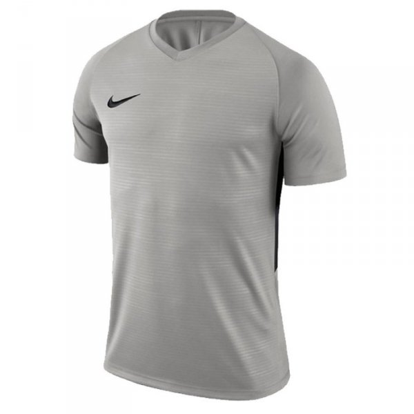 Koszulka Nike Y Tiempo Premier JSY SS 894111 057 szary L (147-158cm)