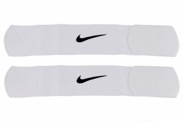 Opaska podtrzymująca nagolennik Nike SE0047 101 biały NS