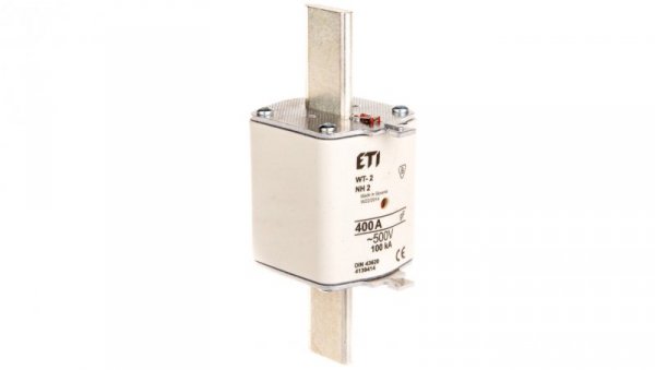 Wkładka bezpiecznikowa NH2 400A gF 500V 004139414