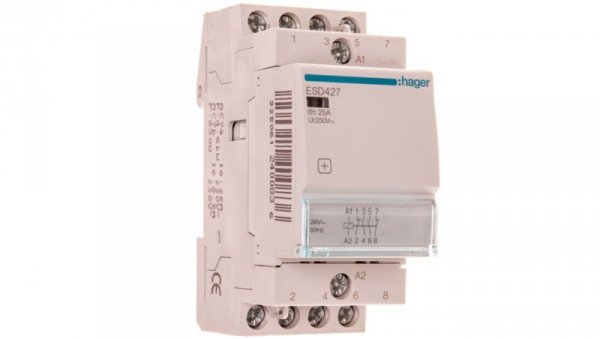Stycznik modułowy 25A 2Z 2R 24V AC ESD427