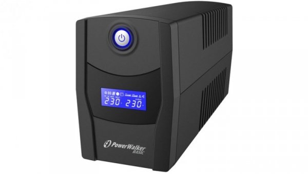 UPS POWERWALKER LINE-INTERACTIVE 800VA STL FR 2x230V PL, RJ11/45 IN/OUT, USB VI 800 STL FR