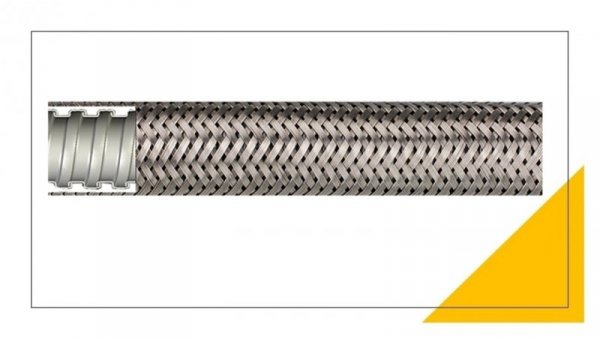 Peszel elastyczny z oplotem ze stali nierdzewnej Anaconda Multiflex typ SLB 1 107.726.2 /30m/