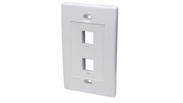Dwuportowy panel na moduły Keystone do puszki 517874 IWP-MD PSTR-2W