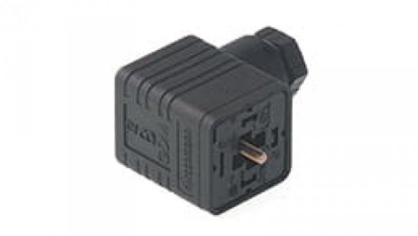 Złącze przyłączeniowe do gniazda kabla z śrubą centralną M3 x 35 2 + PE tłumik kablowy PG 9 czarny 250 V AC/DC GDM 2009 schwarz