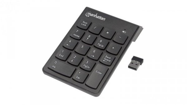 Klawiatura Numeryczna Keypad Bezprzewodowy 18 Klawiszy Slim