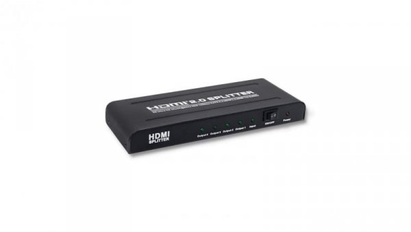 Qoltec Aktywny rozdzielacz Splitter HDMI v. 2.0 1x4