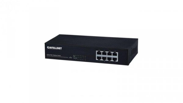 Switch Ethernet 8x 10/100Mbps RJ45 PoE/PoE+ Endspan Desktop