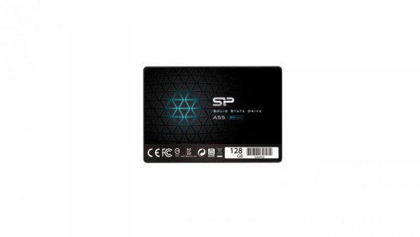Dysk SSD Silicon Power Ace A55 SP128GBSS3A55S25 (128 GB 2.5 SATA III)