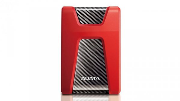 Dysk zewnętrzny HDD ADATA HD650 AHD650-2TU31-CRD (2 TB 2.5 USB 3.1 kolor czerwony)