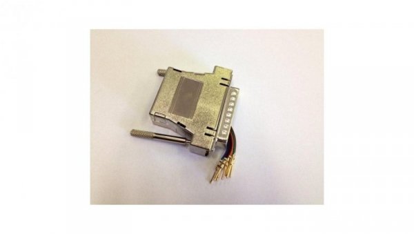 Adapter D-SUB25M/RJ45 metalowy , I-MA251MET, 201230