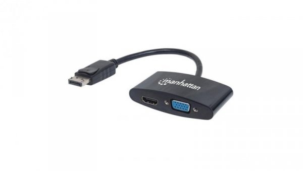 Adapter DisplayPort na HDMI 4K lub VGA 1080p 152587