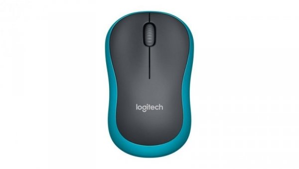 Mysz bezprzewodowa Logitech M185 910-002236 (optyczna 1000 DPI kolor niebieski)