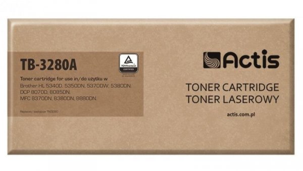 Toner ACTIS TB-3280A (zamiennik Brother TN-3280 Standard 8000 stron czarny)