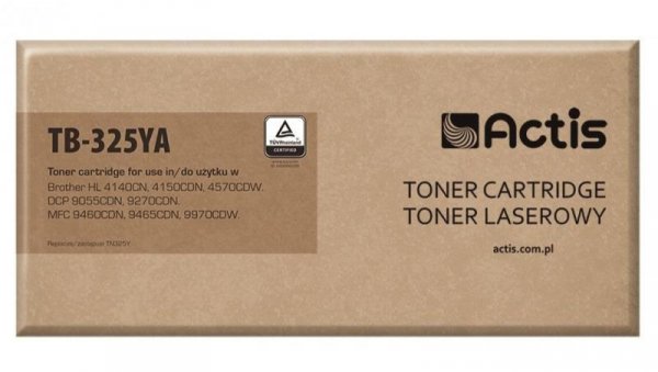 Toner ACTIS TB-325YA (zamiennik Brother TN-325Y Supreme 3500 stron żółty)