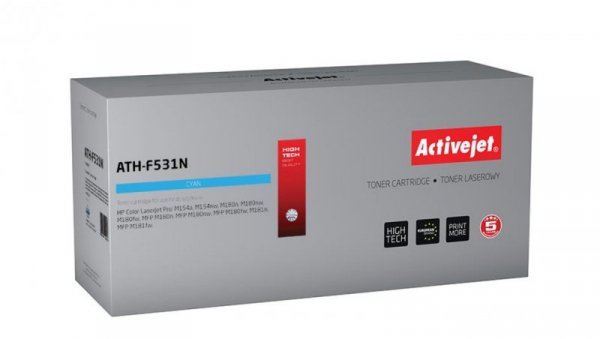 Toner Activejet ATH-F531N (zamiennik HP 205A CF531A Supreme 900 stron niebieski)