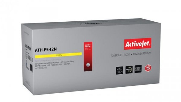 Toner Activejet ATH-F542N (zamiennik HP 203A CF542A Supreme 1300 stron żółty)
