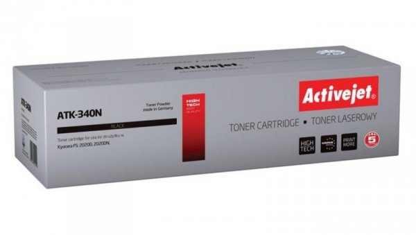Toner Activejet ATK-340N (zamiennik Kyocera TK-340 Supreme 12000 stron czarny)