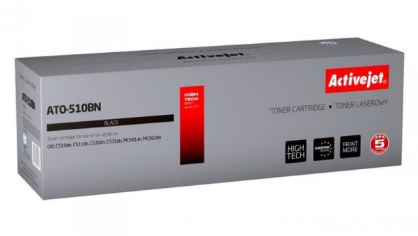 Toner Activejet ATO-510BN (zamiennik OKI 44469804 Supreme 5000 stron czarny)
