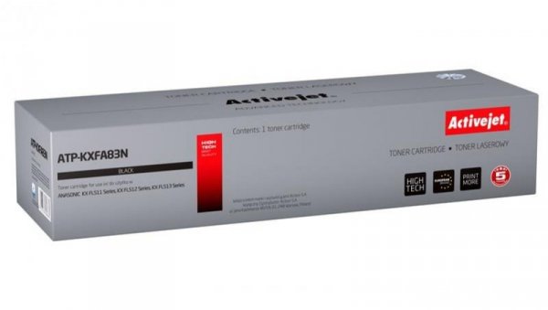 Toner Activejet ATP-KXFA83N (zamiennik Panasonic KXFA83 Supreme 2500 stron czarny)