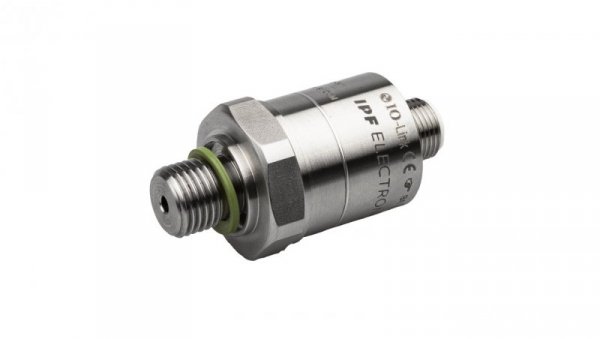 Czujnik ciśnienia śr: 26mm dł: 57mm 0-0,25bar 18-30V DC G1/4 cala 100 stC PNP/NPN NC/NO złącze wtykowe M12 4-pin IP67 DW25310P