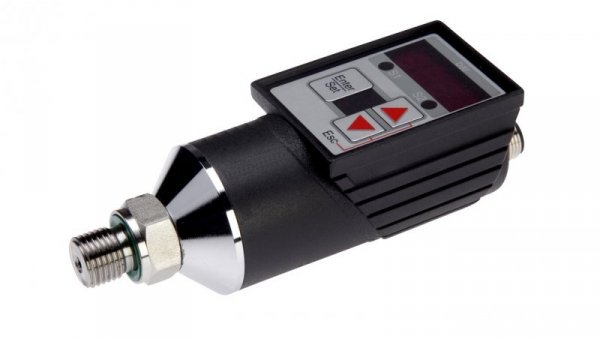 Czujnik ciśnienia śr: 38mm dł: 122mm 0-400bar 12-32V DC G1/4 cala 2xPNP NC/NO złącze wtykowe M12 4-pin IP65 DW353116
