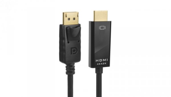 MCTV-714 label adapter przejściówka Display Port - HDMI 4K