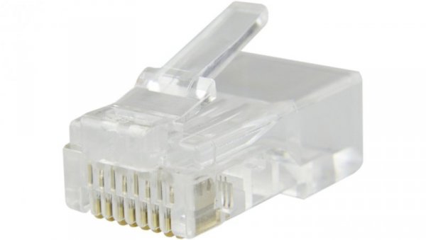 Wtyk modularny RJ45 8P8C kat.6 nieekranowany UTP drut NEKU /woreczek 100szt./