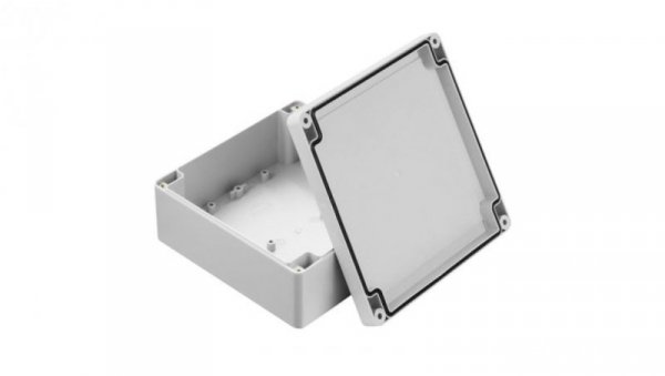 Obudowa ekranowana Szary IK07, IP67 Poliuretan, 149.85 x 149.85 x 60mm, RS PRO