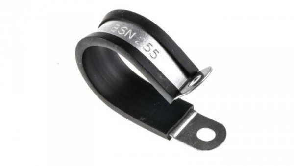 Spinka do kabli Obejma typu P, 25mm, materiał: Stal platerowana, 12.7 x 1.4mm, RS PRO (55 sztuk)