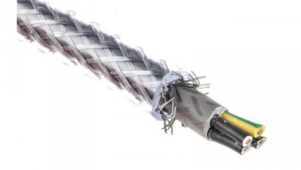 Kabel sterowniczy SY 4 rdzeniowy , Ekranowany, izolacja Polichlorek winylu PVC, D 10.4mm , 50m