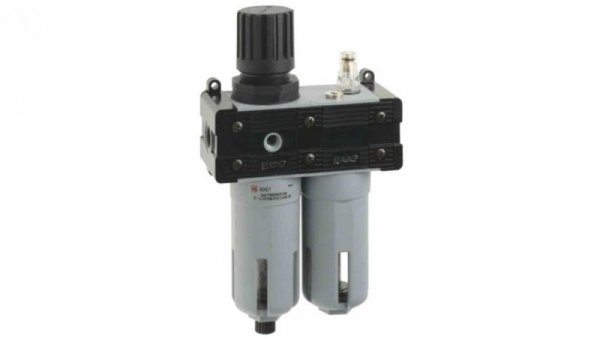 FRL, Ręczny, półautomatyczny, G 1/4, 20μm, T100 Mini, RS PRO