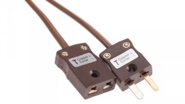 Przewód termoparowy T, -10 → +220 C., dł. 5m, izolacja: PVC, 7-żyłowy, RS PRO