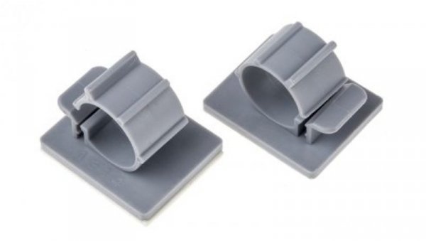 Spinka do kabli Zacisk kablowy, 14mm, materiał: Nylon 66, Samoprzylepny, 30 x 24.5mm, RS PRO