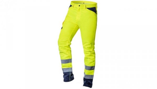 Spodnie robocze ostrzegawcze 40 poliester 60 bawełna 260gsm rozmiar S 81-792-S