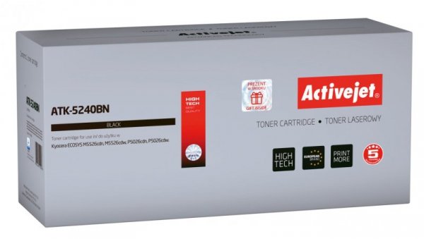 Toner Activejet ATK-5240BN (zamiennik Kyocera TK-5240K Supreme 4000 stron czarny)
