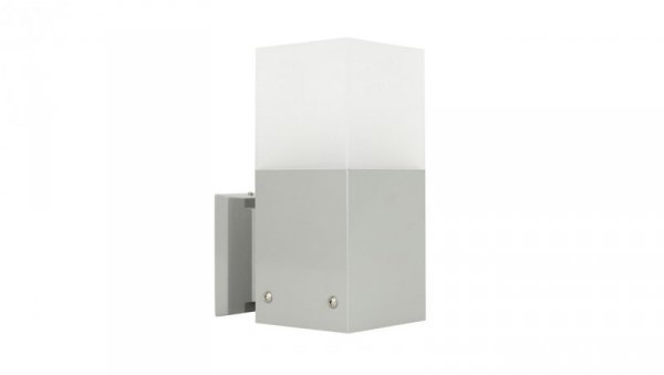 Kinkiet zewnętrzny Cube Max CB-MAX K AL, E27 max 20W, kolor srebrny, 0438621