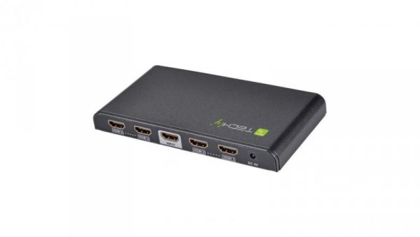 Rozdzielacz Splitter HDMI 1x4 4K*30Hz 3D Techly