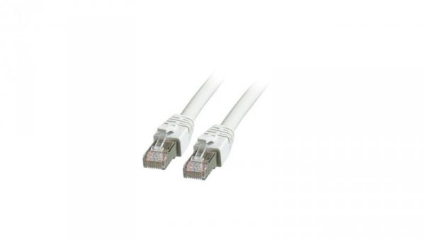 Patchcord SFTP Cat8.1, LSZH, 1m, szary
