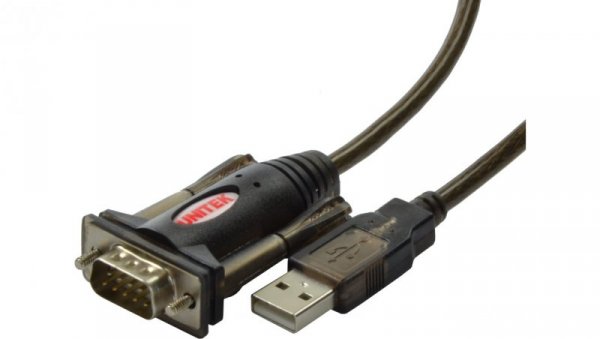 UNITEK Y-105 Konwerter szeregowy adapter USB 2.0 A / RS-232 (D-Sub 9-pin)