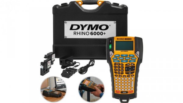 Drukarka etykiet przemysłowych DYMO Rhino 6000+ zestaw walizkowy